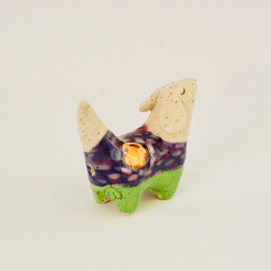 Pink & Purple Starry Night Weenie Figurines