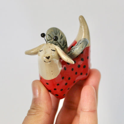 Lady Beetle Weenie Figurine