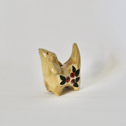 Painted Roses Weenie Figurine