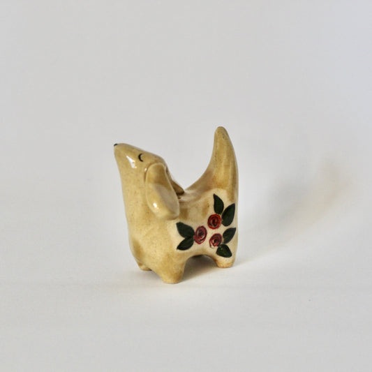Painted Roses Weenie Figurine