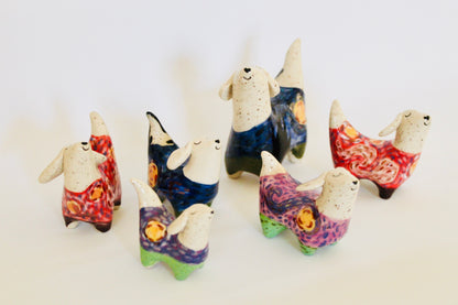 Starry Night Weenie Figurines