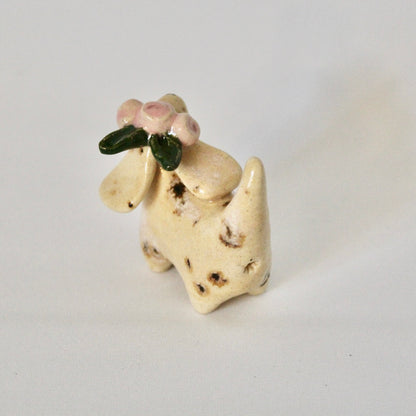 Boho Chic Weenie Figurine