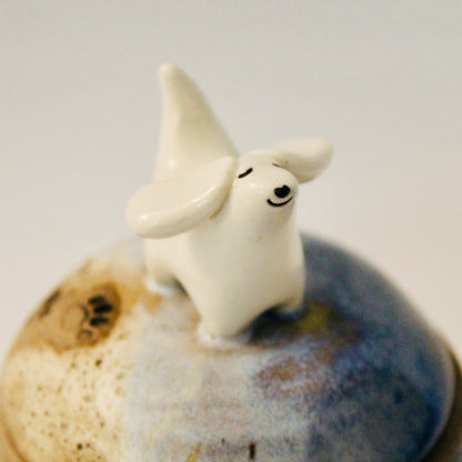 Paw Prints in the Sand Treasure Jar | SharkWeens Collection