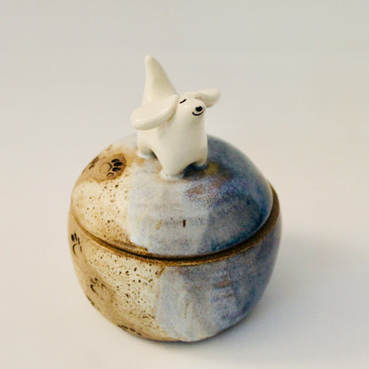 Paw Prints in the Sand Treasure Jar | SharkWeens Collection