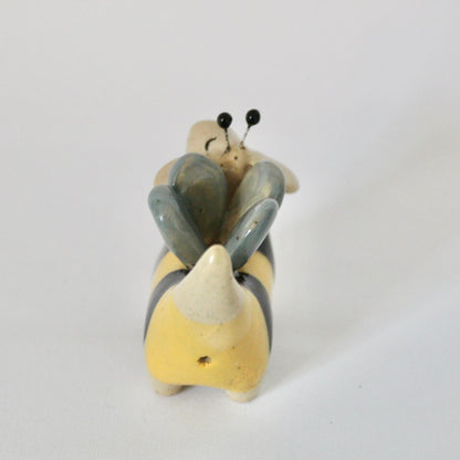 Mason Bee Weenie Figurine