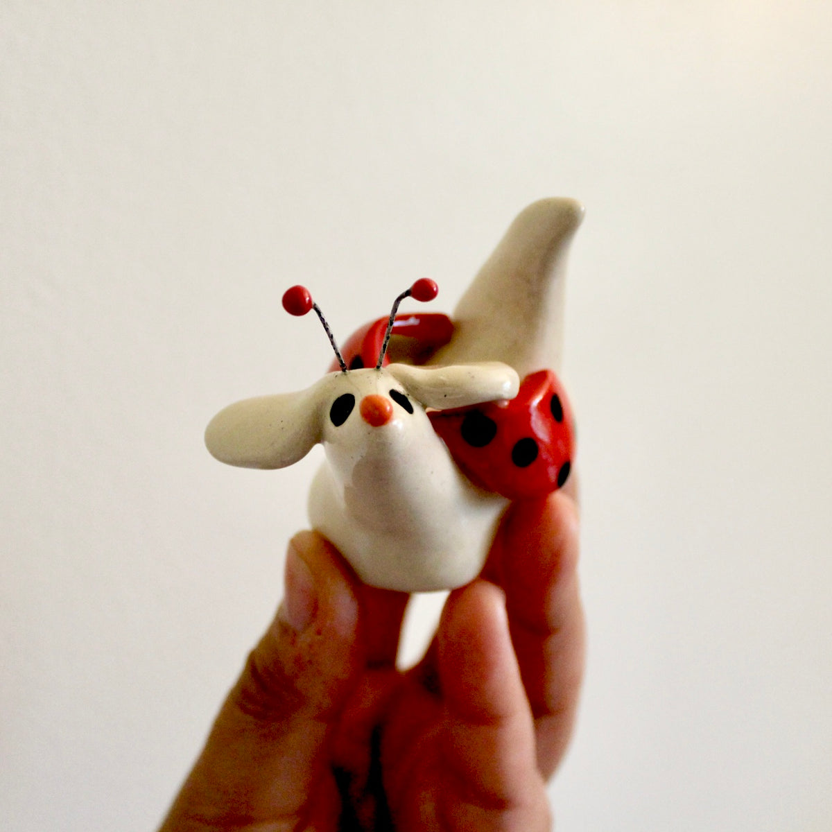 Pre-Order Halloweenie Ghost Dog Ceramic Figurine | Potted By Jess x Weenies, Plants & Pots