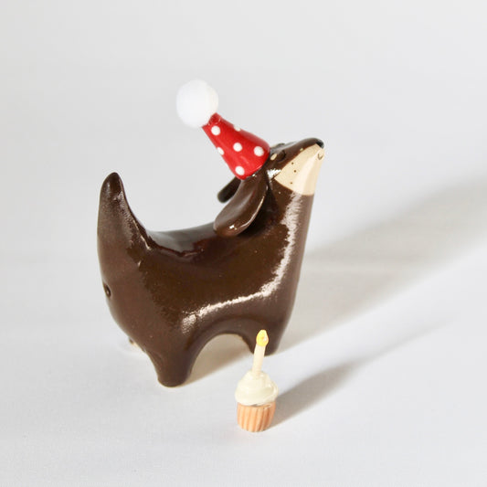Birthday Weenie Figurine - Toast