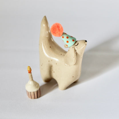 Birthday Weenie Figurine - Confetti