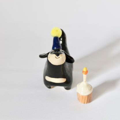 Birthday Weenie Figurine - Bubbles