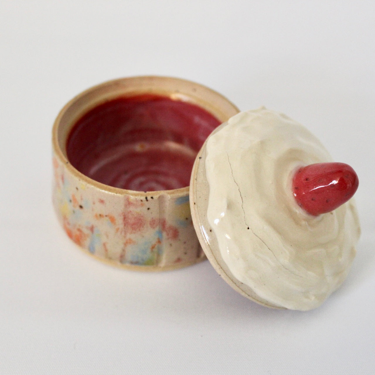 Strawberry Cupcake Box