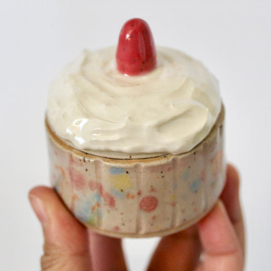 Strawberry Cupcake Box