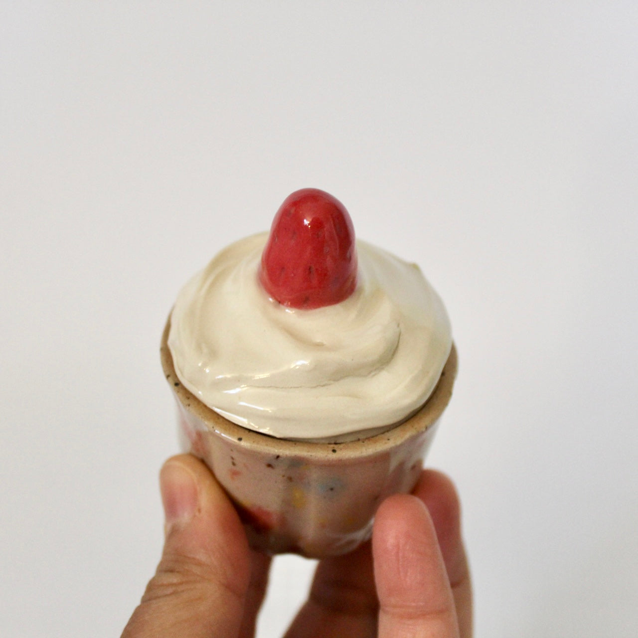 Mini Strawberry Cupcake Box