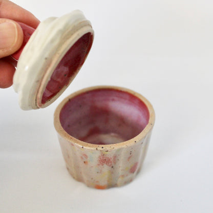 Mini Strawberry Cupcake Box