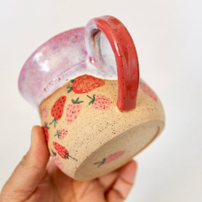 Strawberry Drip Mug