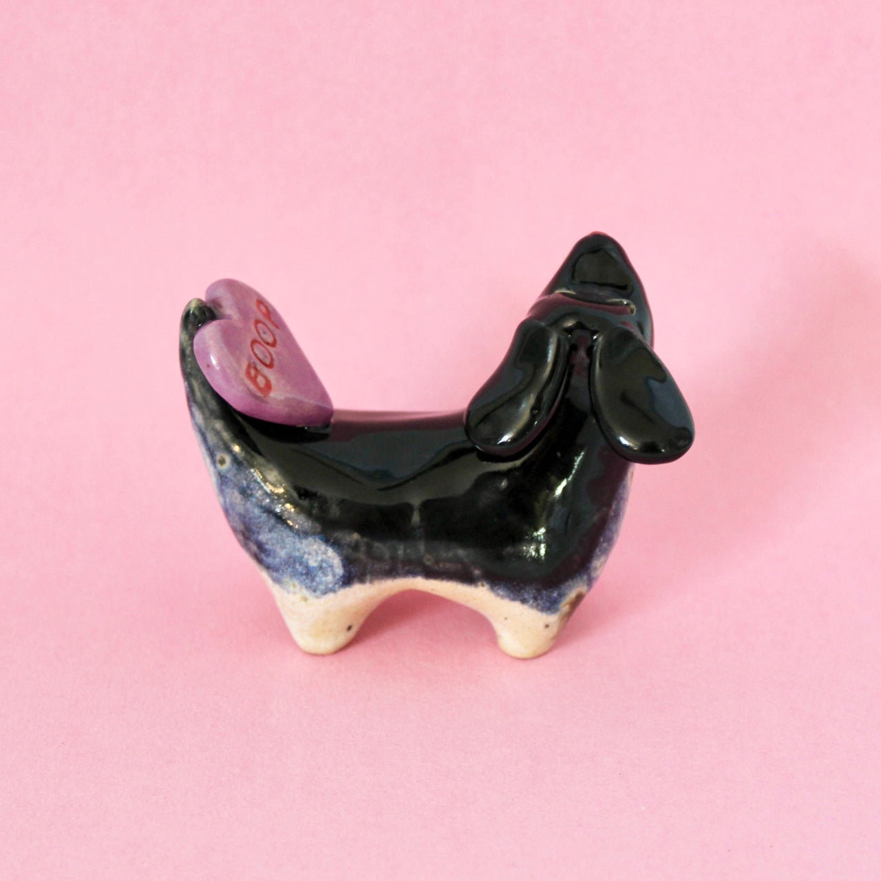 Valentine Weenie Figurine - Boop Candy Heart