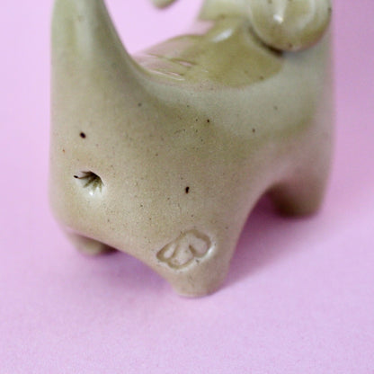 Valentine Weenie Figurine - Love Pup Candy Heart