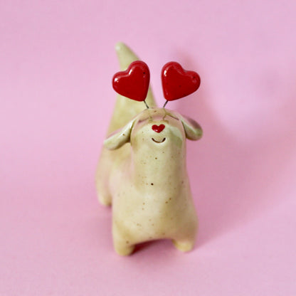 Valentine Weenie Figurine - Love Bug