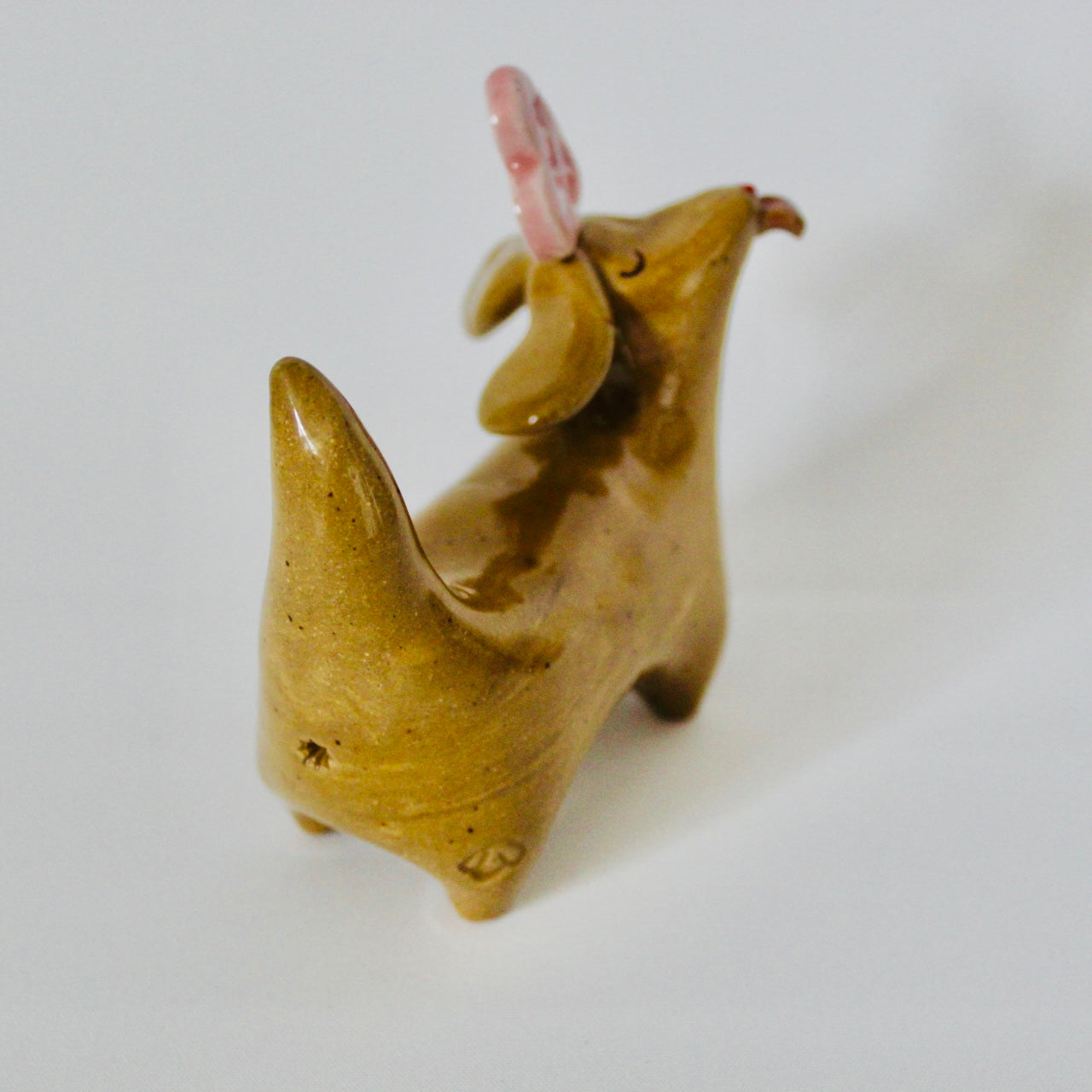 Valentine Weenie Figurine - Lick Me Candy Heart