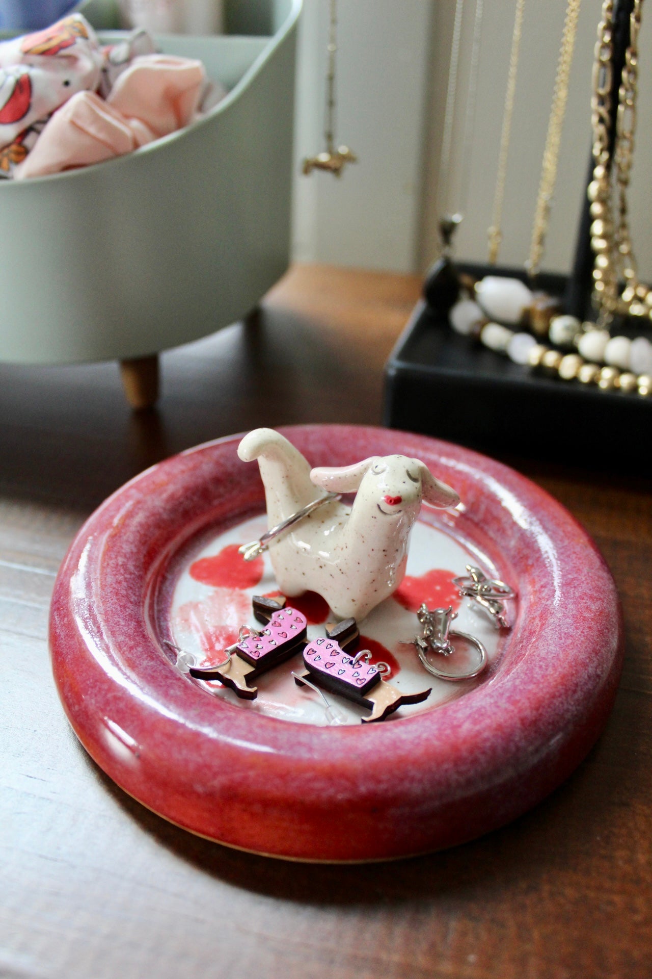 Weenie Hearts Bubble Trinket Dish