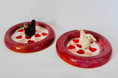 Weenie Hearts Bubble Trinket Dish